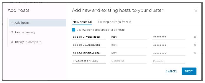 Cluster Quickstart